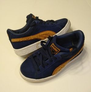 Puma Sneakers Blue and Tan